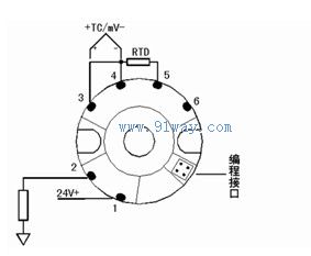 p03两线制温度变送器接线图