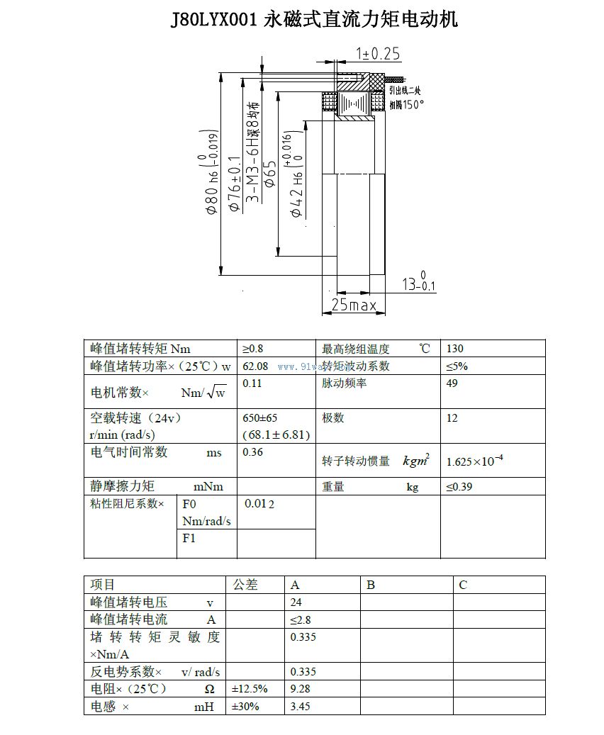 J80LYX001������ֱ�����ص綯��������������װ�ߴ�