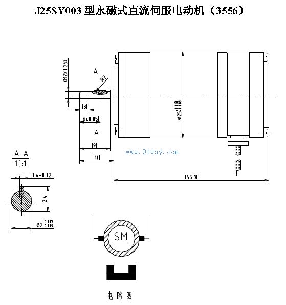 J25SY003������ʽֱ���ŷ��綯����װ�ߴ�