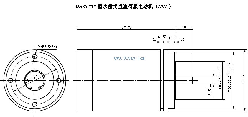 J36SY010������ʽֱ���ŷ��綯����װ�ߴ�