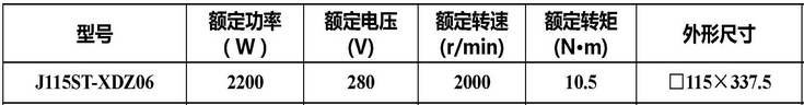 J115ST-XDZ06�����Ž����ŷ��綯����������