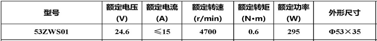 53ZWS01����ˢֱ���綯����������