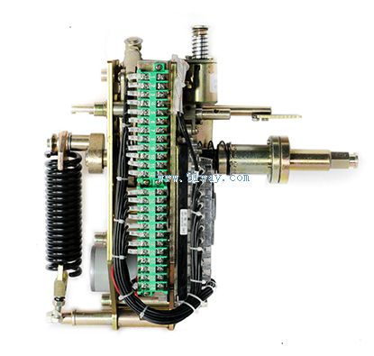 Outline drawing of CT21-V spring operating mechanism