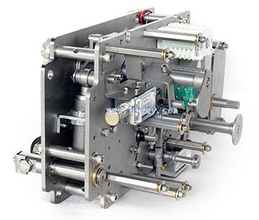 Outline drawing of WJCT68 isolating switch operating mechanism