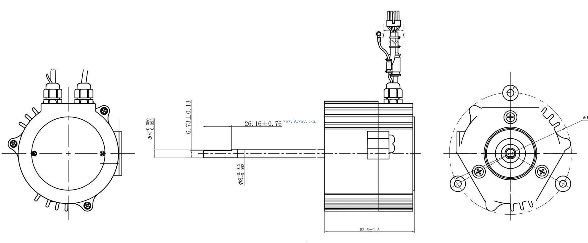 100ZWS004ֱ��������ˢ�����װ�ߴ�