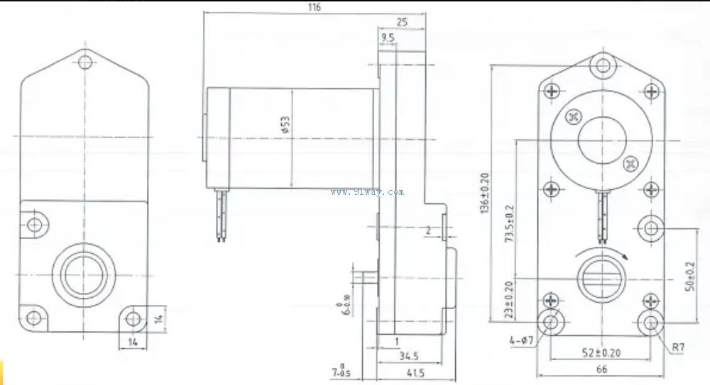 53ZY-CJ2040-DS������ֱ����ˢ���ٵ����װ�ߴ�