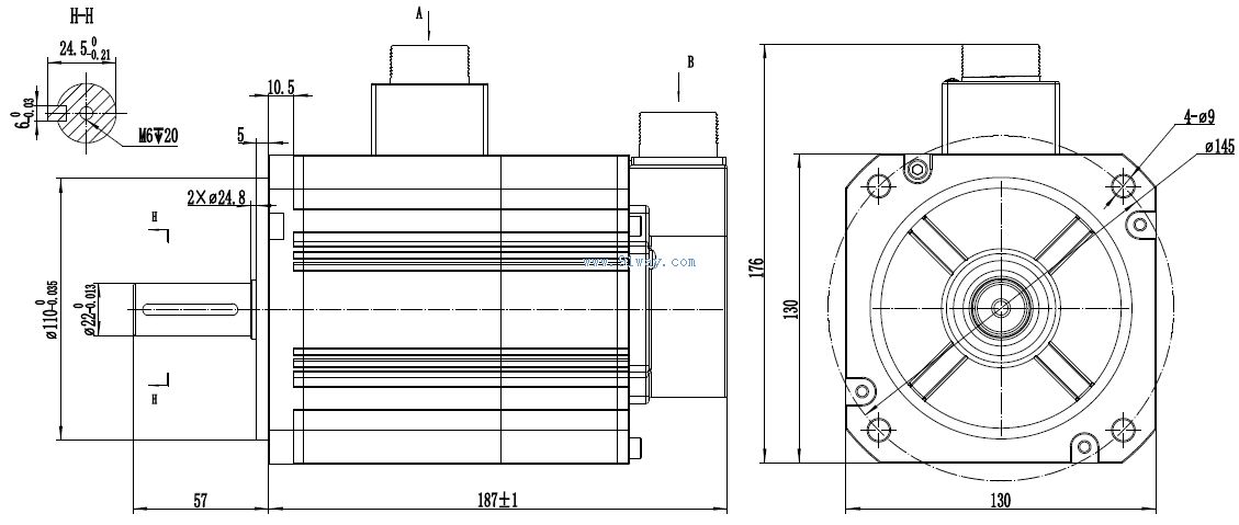 WM130ST-Z1M05415HYA�ͽ����ŷ������װ�ߴ�