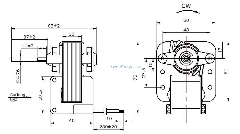 YZF670���ཻ���ּ�ʽ�綯����װ�ߴ�