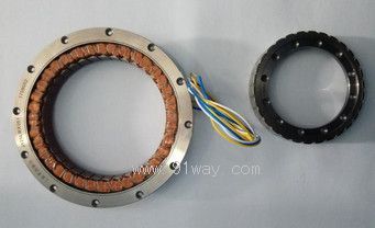 J125LWX001 type permanent magnet brushless DC torque motor