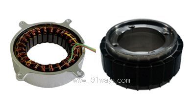 J54LWX002 type permanent magnet brushless DC torque motor