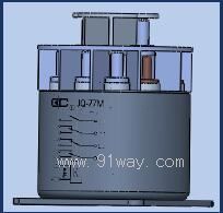 JQ-77M(7627) type high-power electromagnetic contactor