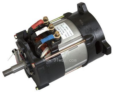 Electric forklift AC traction motor